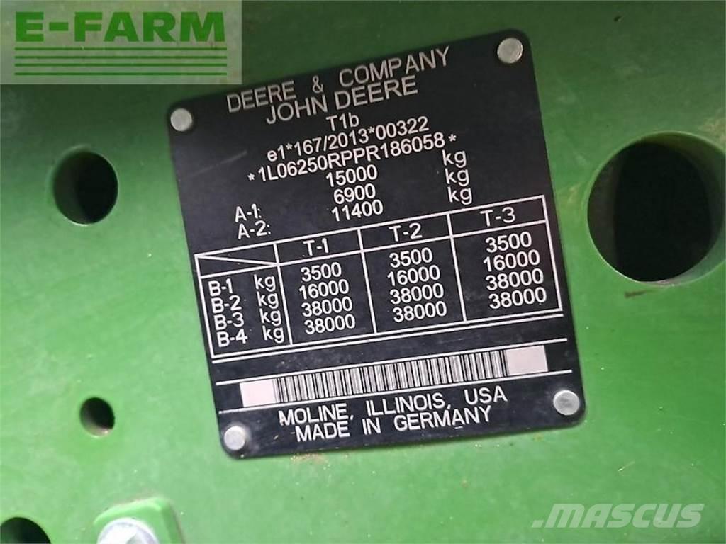 John Deere 6r250 Traktorer