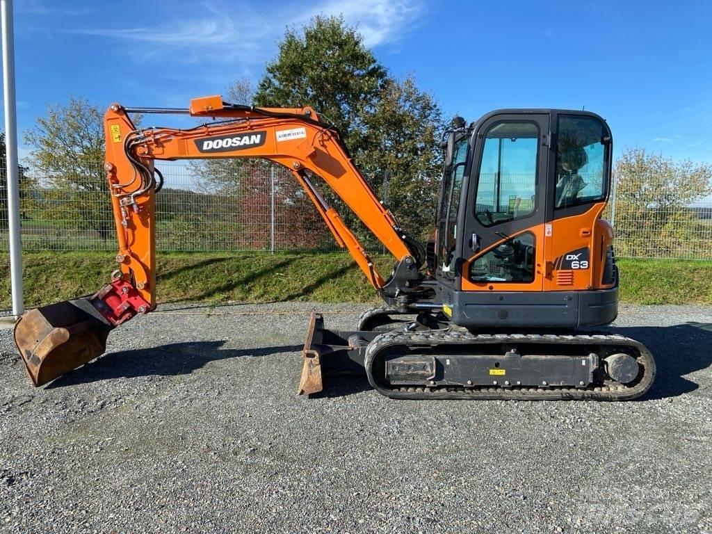 Doosan DX63-3 Bandgrävare