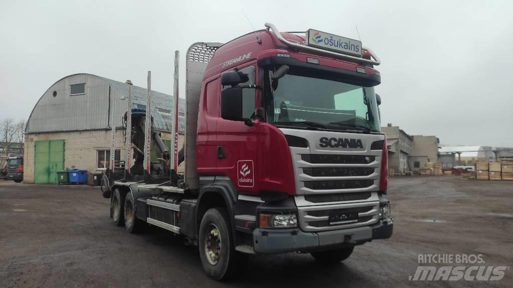 Scania R410 Timmerbilar