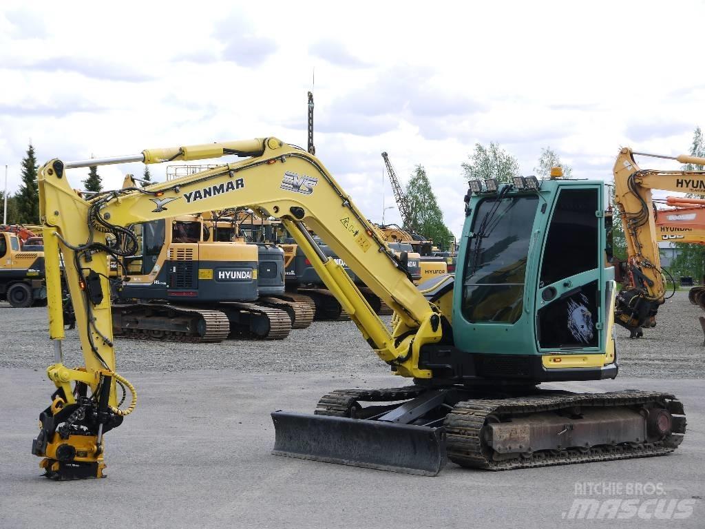 Yanmar Vio 80 Midigrävmaskiner 7t - 12t