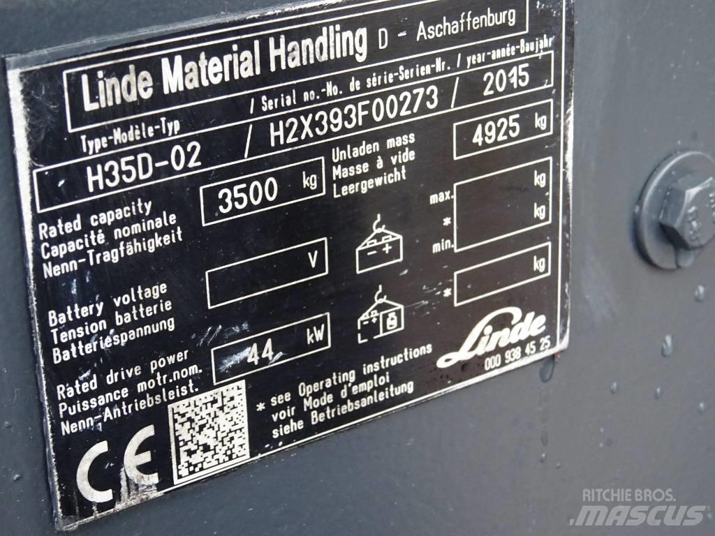 Linde H35D-02 Dieselmotviktstruckar