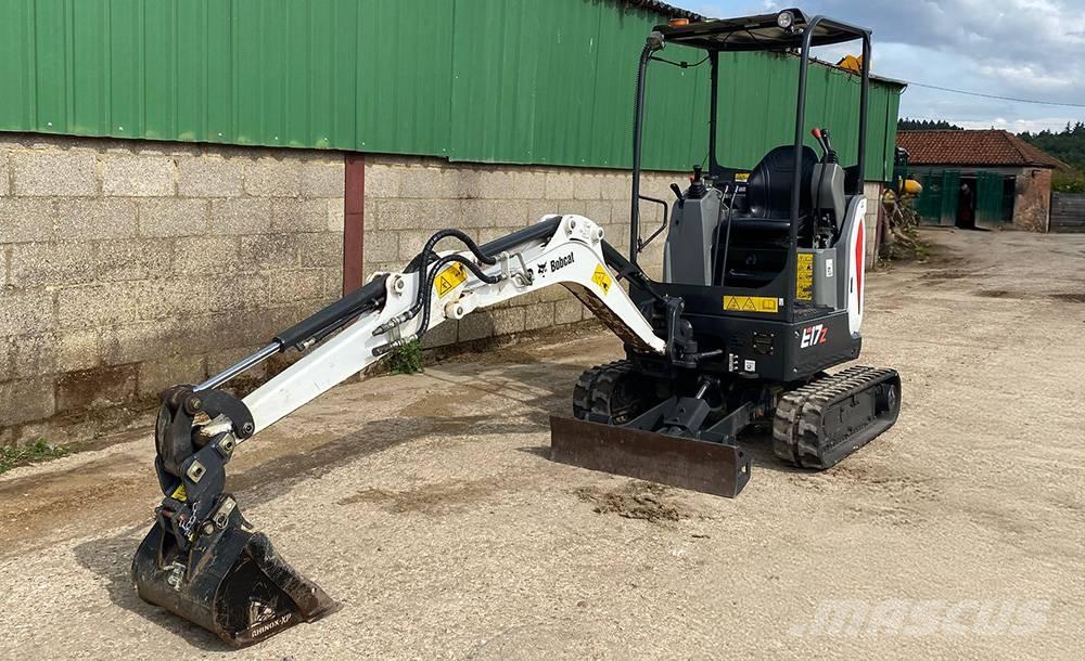 Bobcat E 17z Minigrävare < 7t