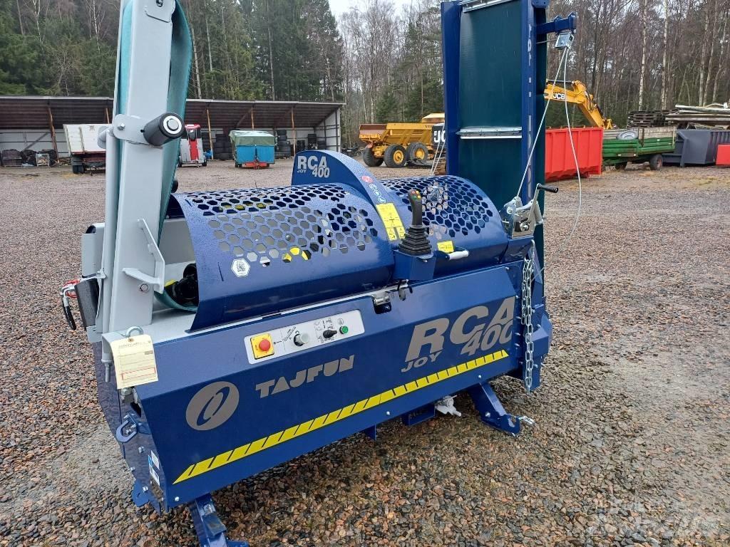 Tajfun RCA400 Vedklyvar och vedkapar