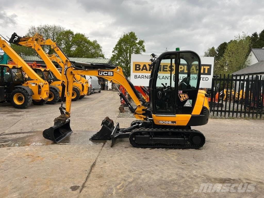 JCB 8026 CTS Minigrävare < 7t