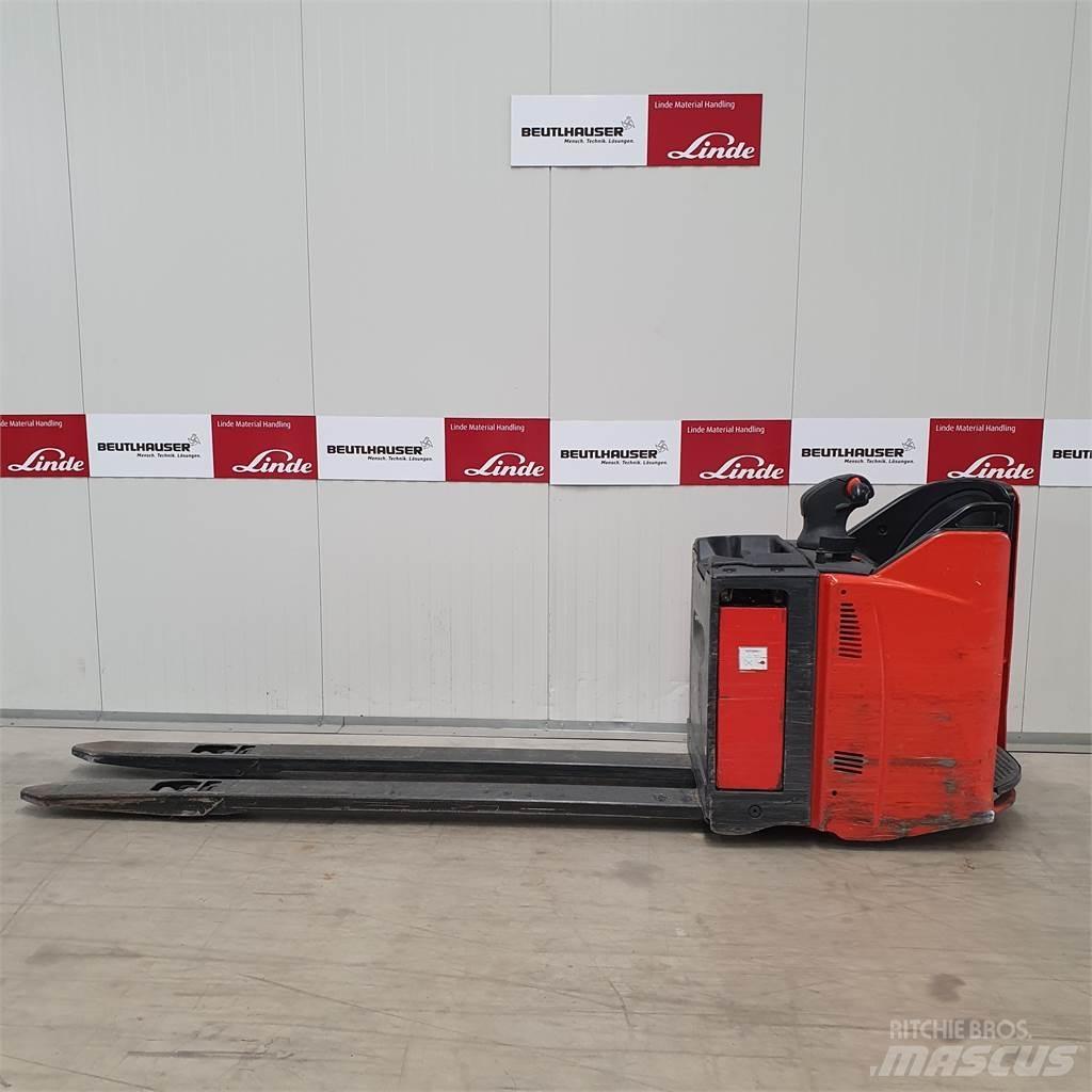 Linde T20SP-lang Låglyftare utan plattform