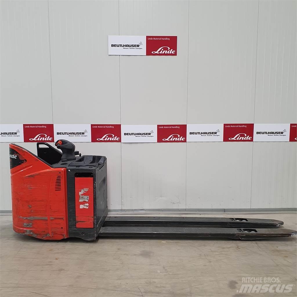 Linde T20SP-lang Låglyftare utan plattform