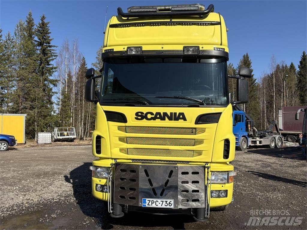 Scania R164G 8*4 Kranbilar