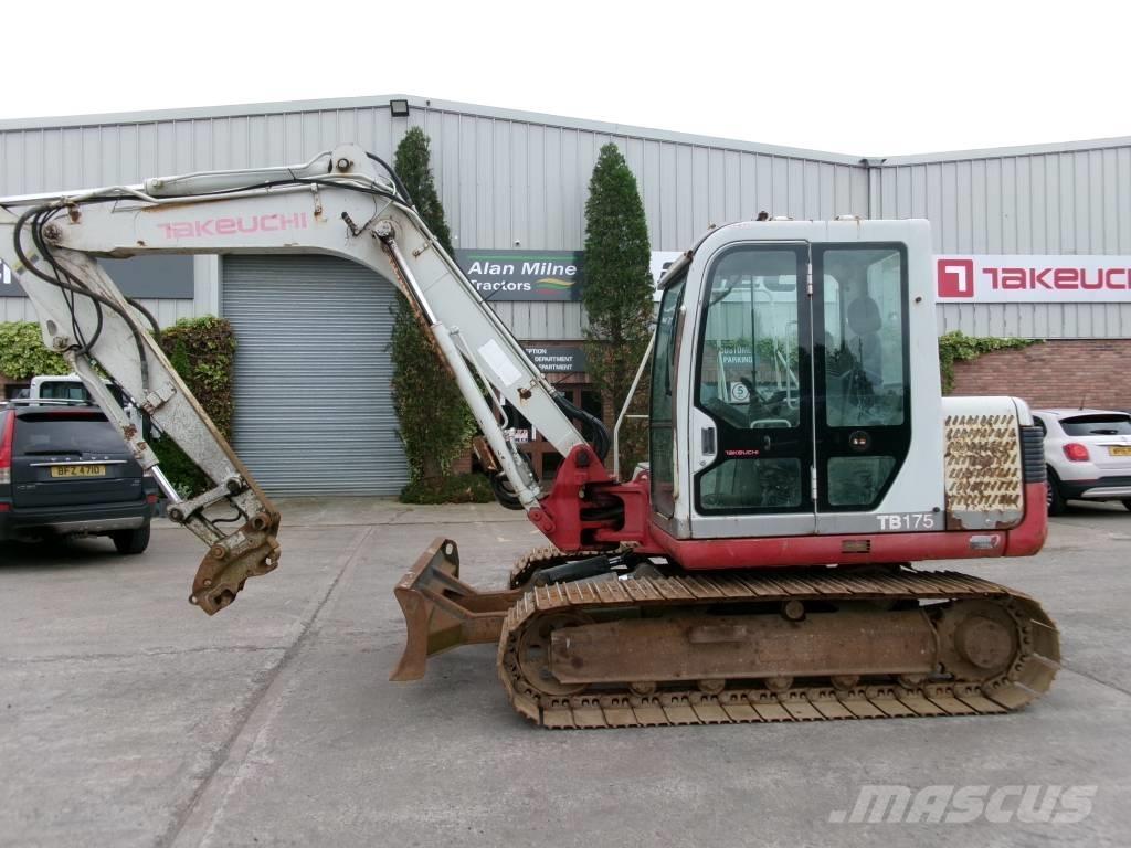 Takeuchi TB 175 Midigrävmaskiner 7t - 12t