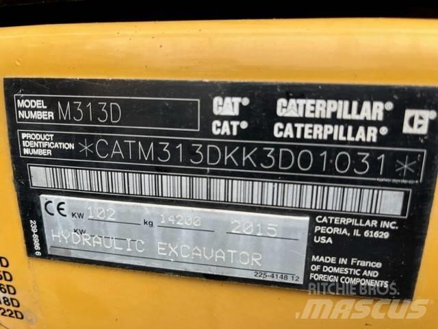 CAT M 313 D Hjulgrävare