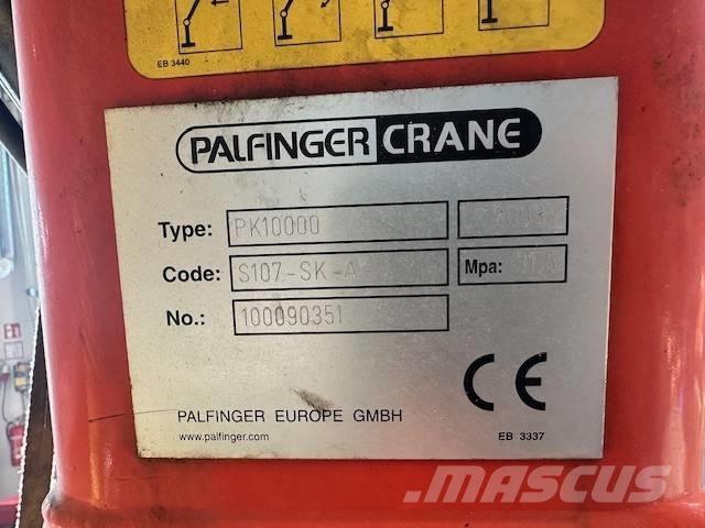 Palfinger PK 10000 Styckegodskranar