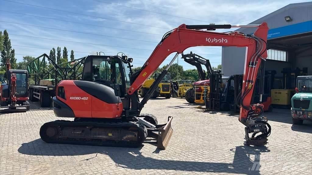 Kubota KX080-4 Specialgrävmaskiner