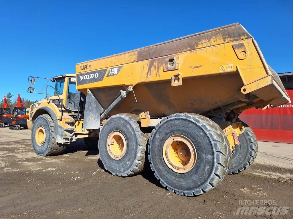 Volvo A40F DUMPPERI Midjestyrd dumper