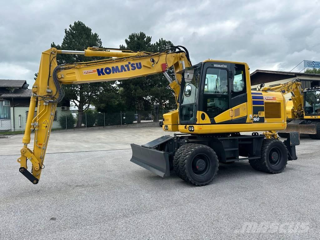 Komatsu PW 160-11EO Hjulgrävare