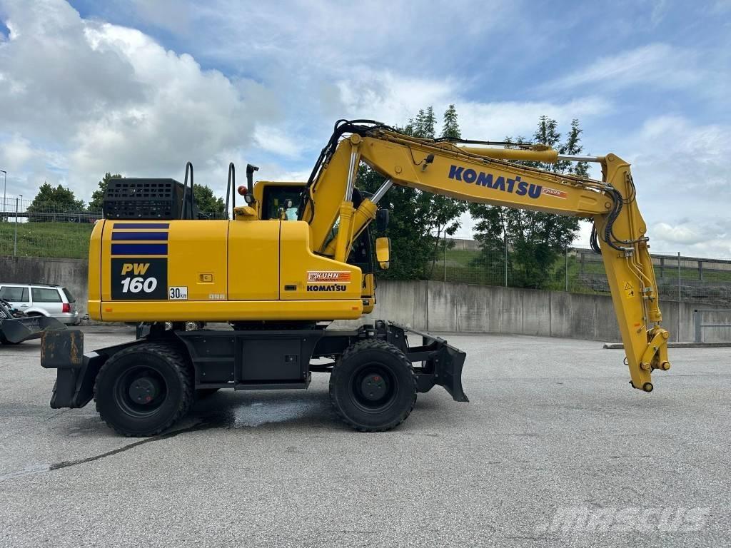 Komatsu PW 160-11EO Hjulgrävare