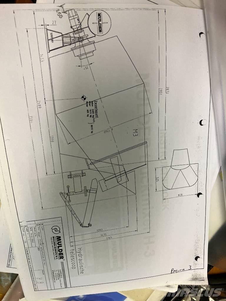  betonmixer 3,5 m3 Betong-/bruksblandare