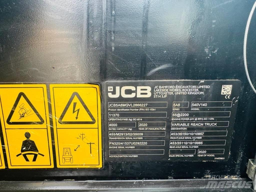JCB 540-140 Teleskoplastare