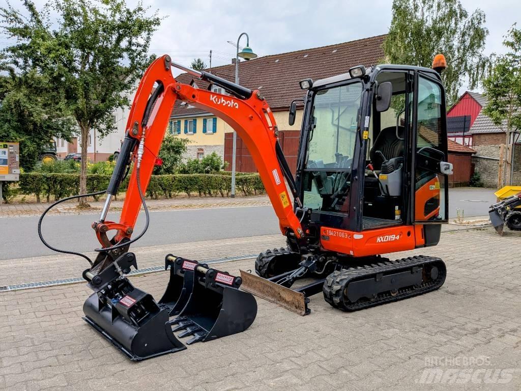 Kubota KX 019-4 Minigrävare < 7t