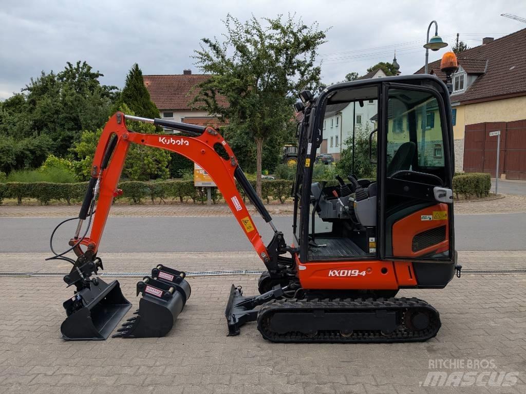 Kubota KX 019-4 Minigrävare < 7t