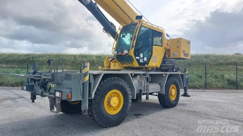 Grove RT 550E Terrängkranar (Grov terräng)