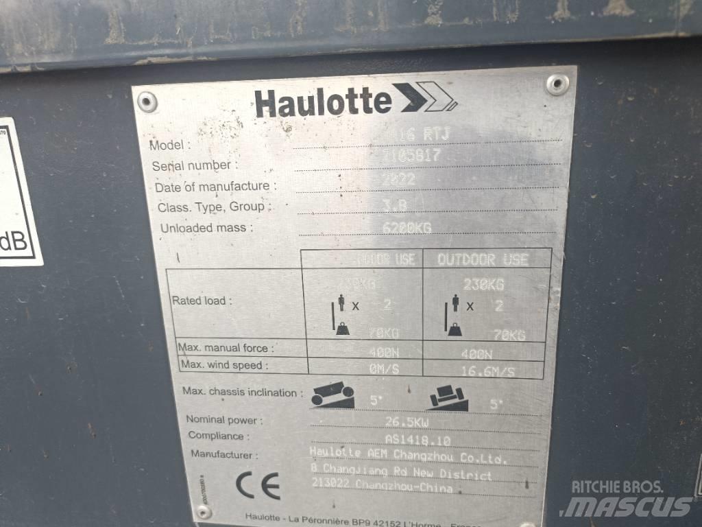 Haulotte HA16RTJ Bomliftar