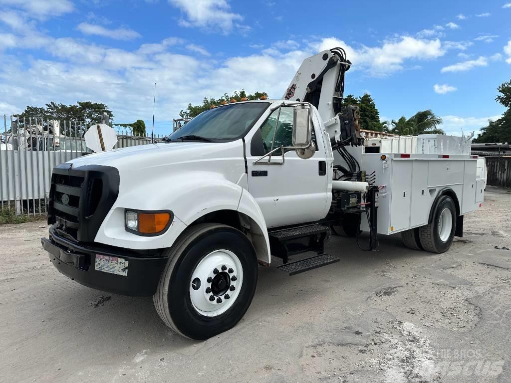 Ford F 750 XL SD Kranbilar