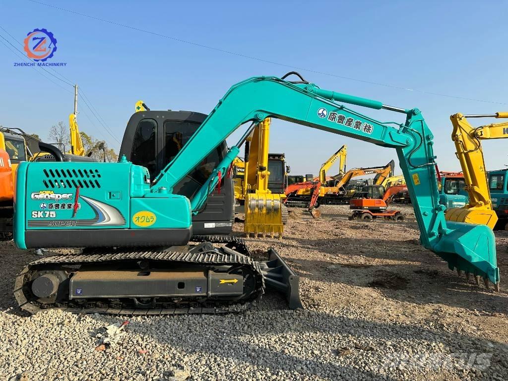 Kobelco SK 75 Midigrävmaskiner 7t - 12t