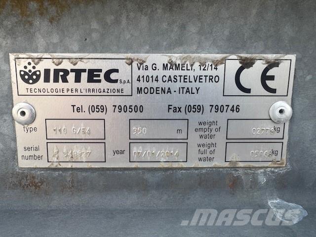 Irtec 110/350 G/E4 Bevattningsutrustning
