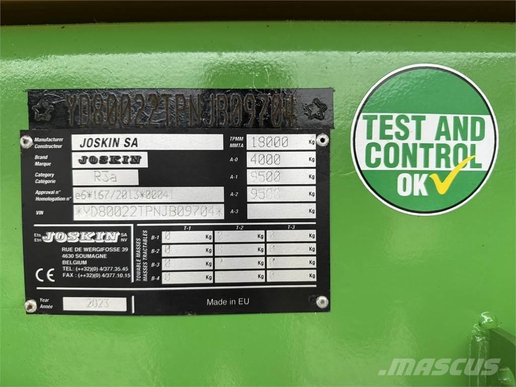 Joskin KTP 22/50 Djurtransportsläp