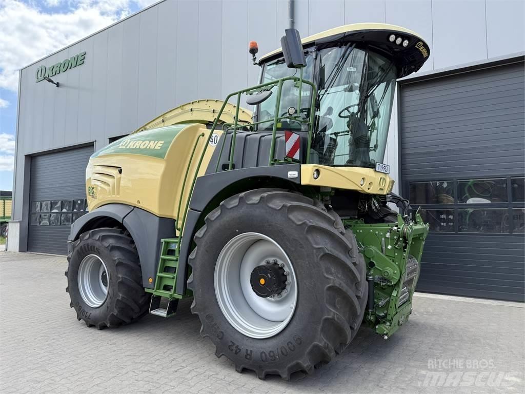 Krone BigX 630 Balsnittare, rivare och upprullare