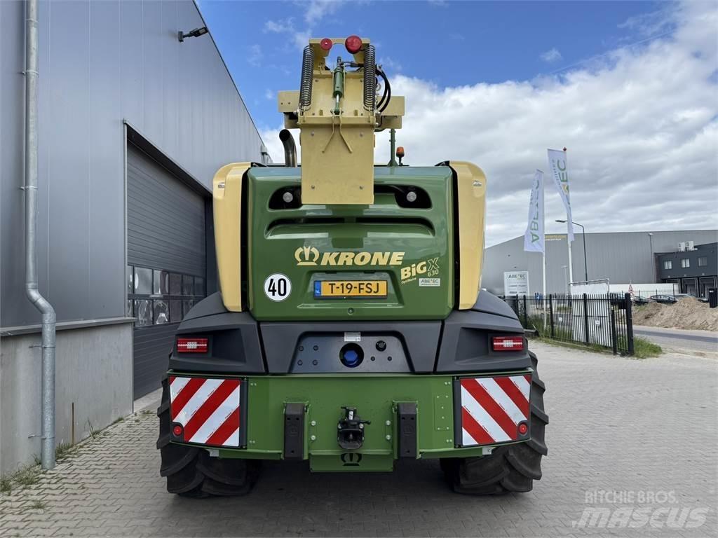 Krone BigX 630 Balsnittare, rivare och upprullare