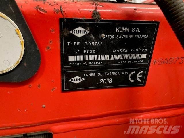 Kuhn GA 8731 hark Vändare och luftare