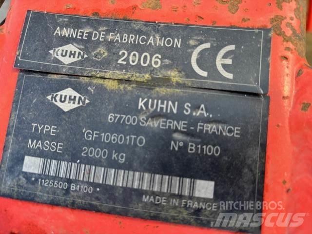 Kuhn GF 10601 TO Vändare och luftare
