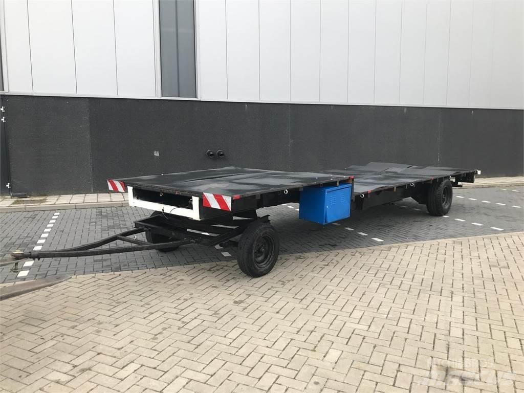  Platte wagen Djurtransportsläp