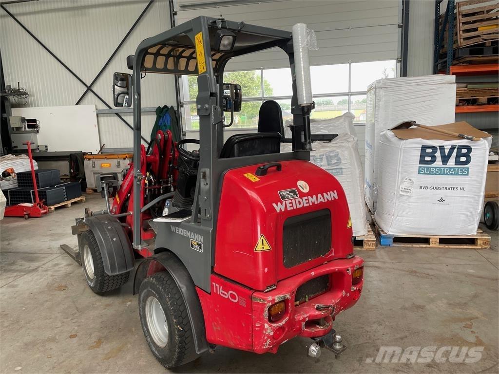 Weidemann 1160cx35 Frontlastare och grävare