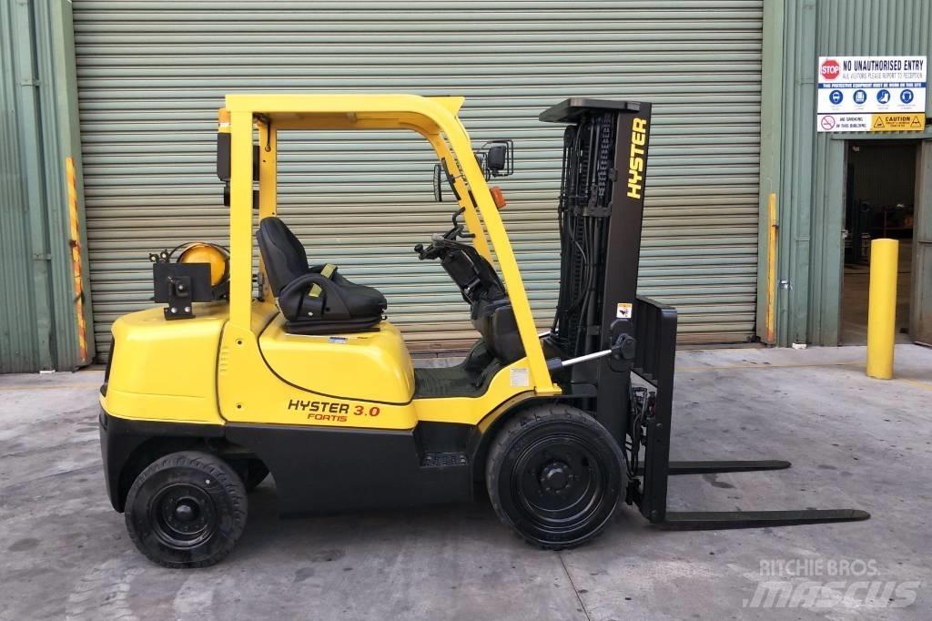 Hyster H3.0TX Gasolmotviktstruckar
