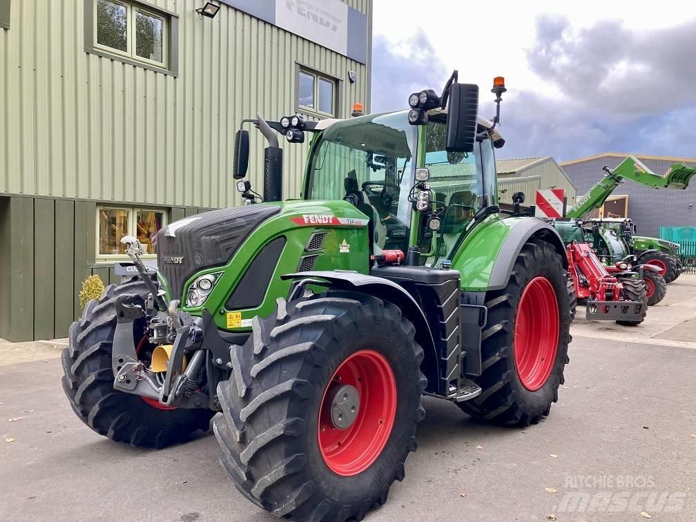 Fendt 724 Profi Plus Traktorer
