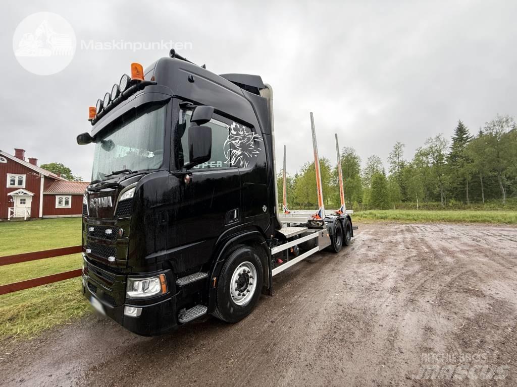 Scania R 580 Timmerbilar