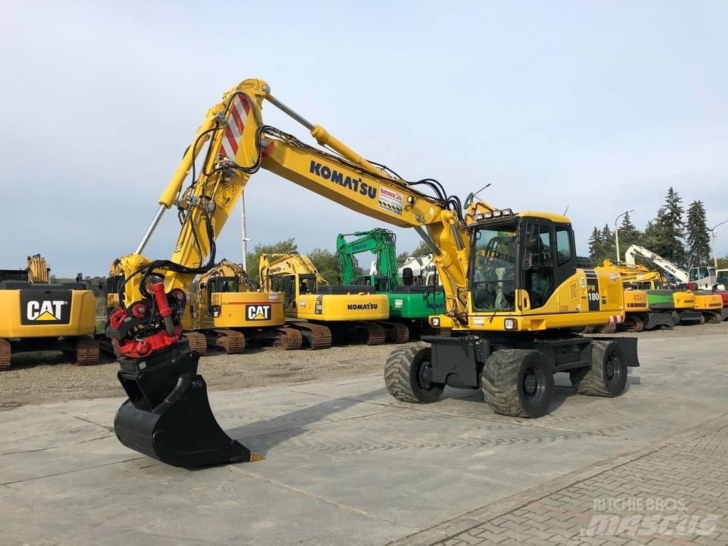 Komatsu PW180-7EO Hjulgrävare