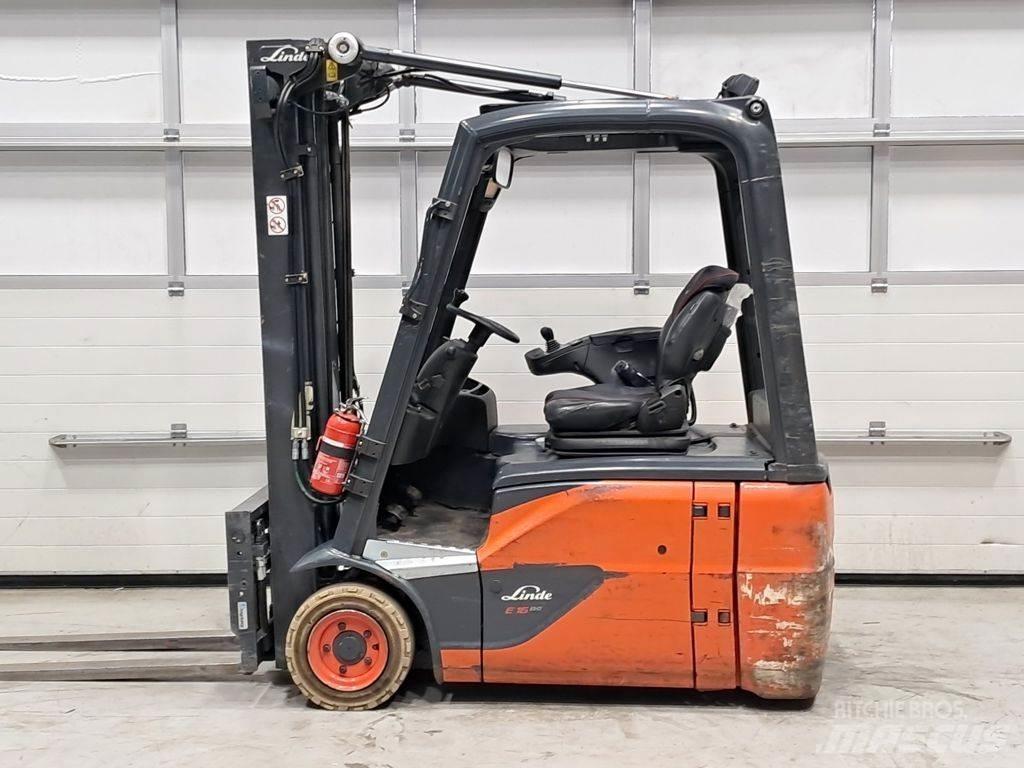 Linde E16-02 Elmotviktstruckar