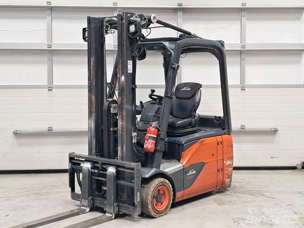 Linde E16-02 Elmotviktstruckar