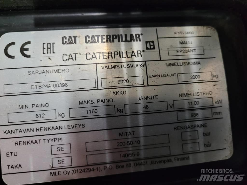 CAT EP20ANT Elmotviktstruckar
