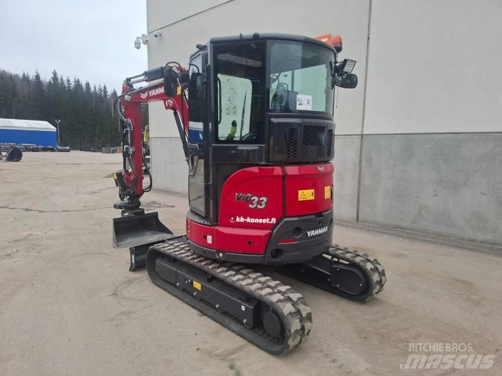 Yanmar Vio 33-6 Minigrävare < 7t