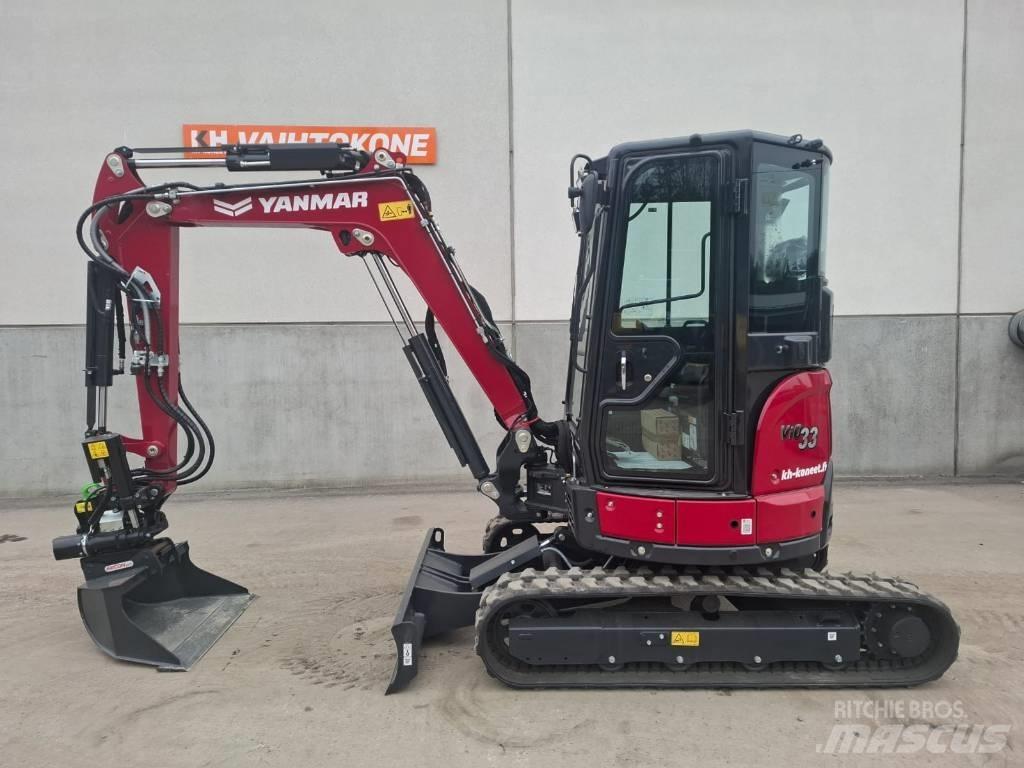Yanmar Vio 33-6 Minigrävare < 7t