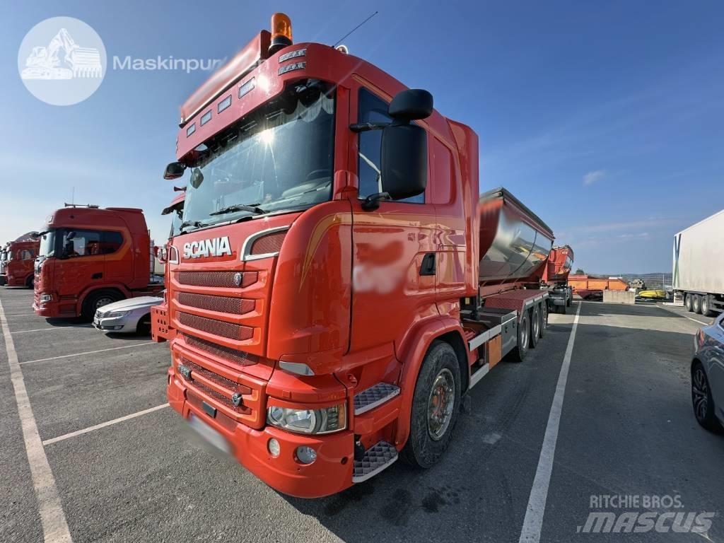 Scania R 520 LB Lastväxlare/Krokbilar