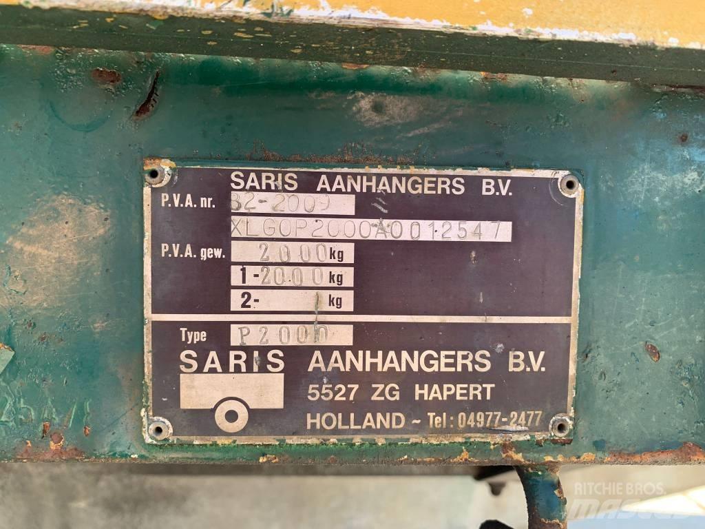 Saris P2000 Personbilssläp