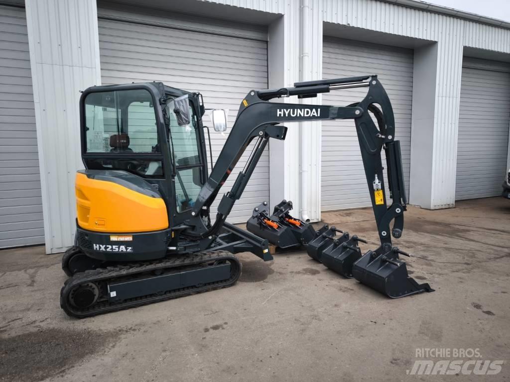 Hyundai HX 25 AZ Minigrävare < 7t