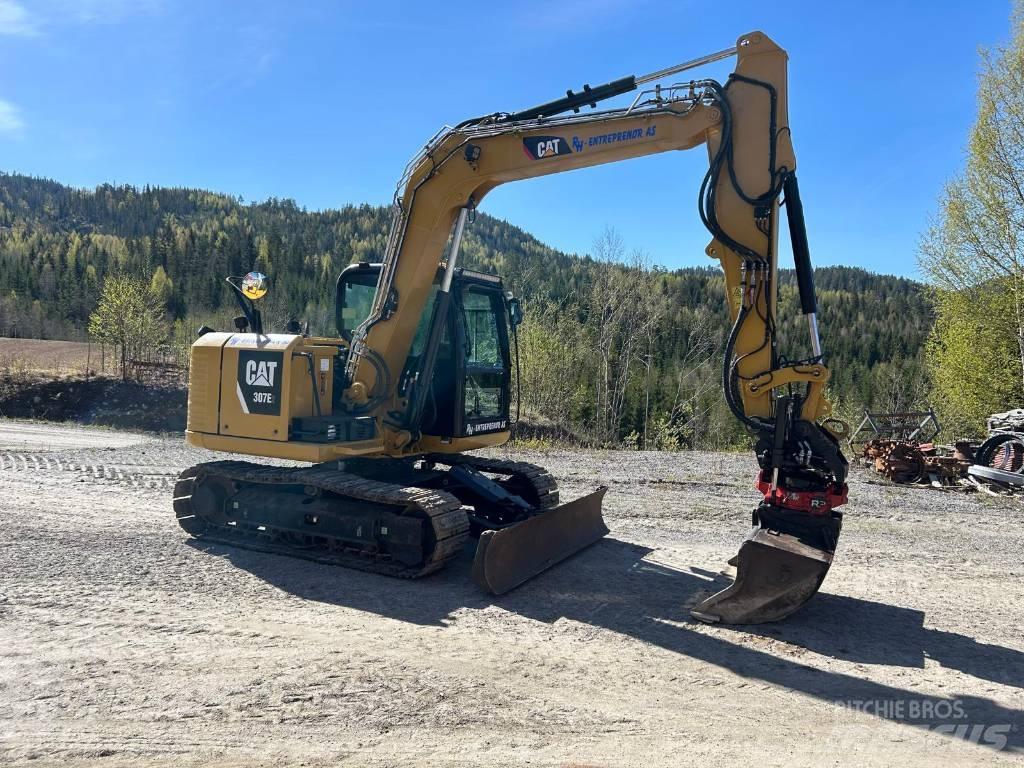 CAT 307E2 Bandgrävare