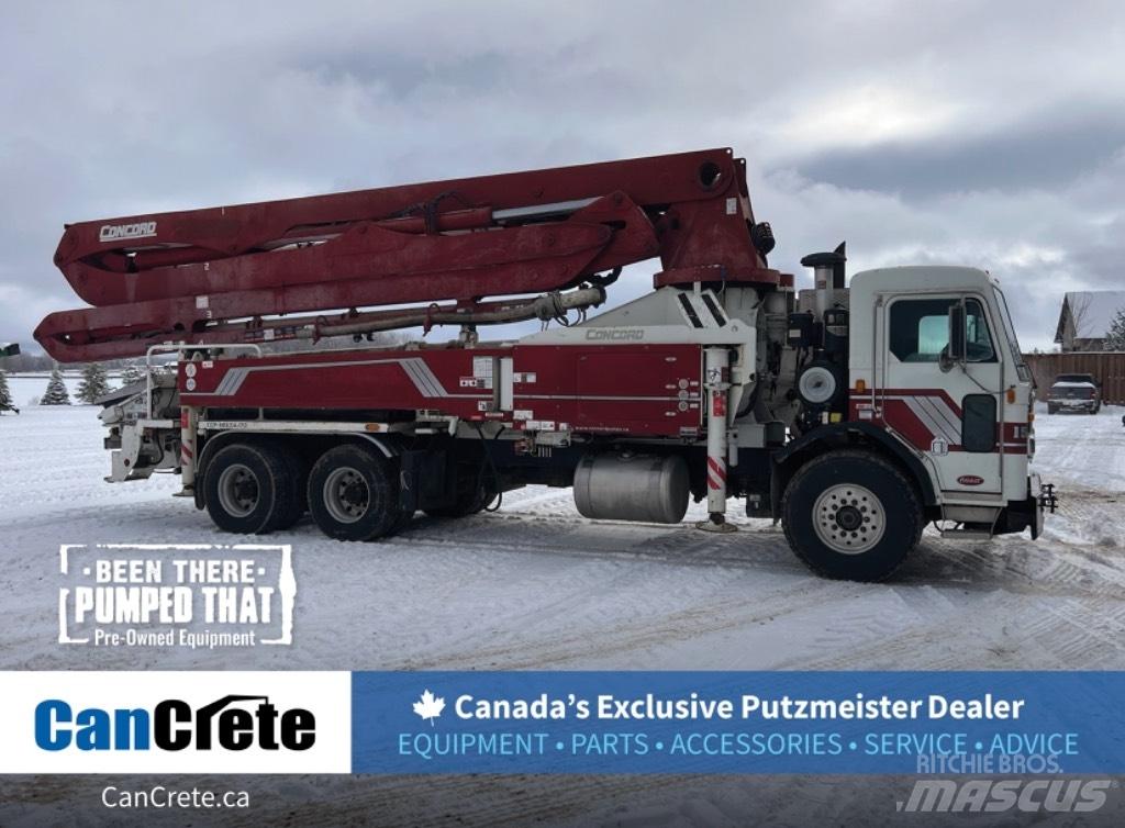 Concord CCP38ZX4-170 Lastbilar med betongpump