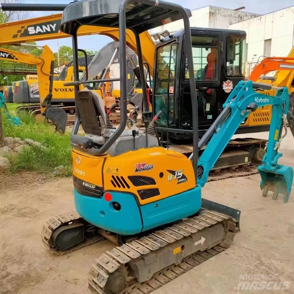 Kubota U 15 Minigrävare < 7t