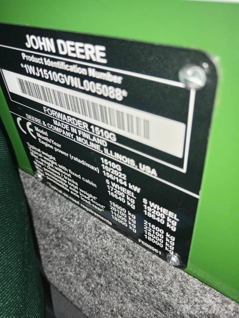 John Deere 1510 G Skotare